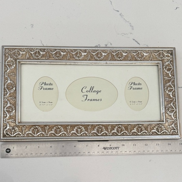 Gilt Photo Collage Frame 8x15 - Picture 4 of 5